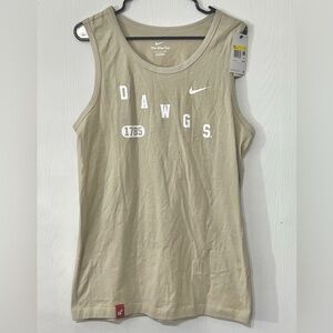 Nike Men’s Georgia Bulldogs College Football Tank Muscle Tee Dawgs